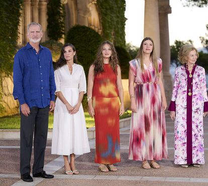 Todas as imagens! Família real espanhola já está de férias em Maiorca