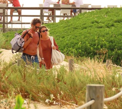 Juntos e apaixonados! As primeiras imagens de Pimpinha Jardim com o filho de Luís Filipe Vieira
