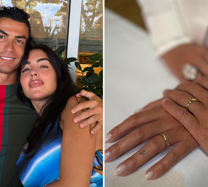 Momento privado e íntimo! Cristiano Ronaldo e Georgina Rodríguez casam-se em segredo