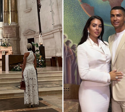 A visita secreta a Fátima e capela privada para Cristiano Ronaldo e Georgina celebrarem a união 