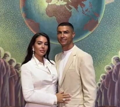As palavras de Maya sobre o casamento de Cristiano Ronaldo e Georgina Rodríguez