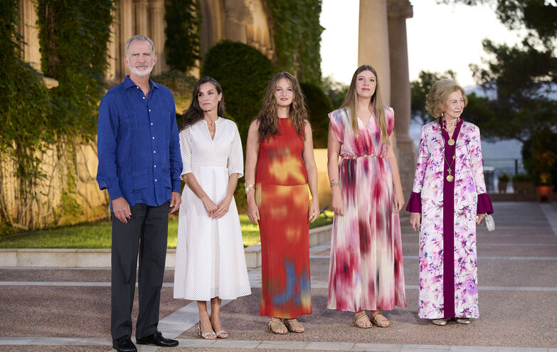 Todas as imagens! Família real espanhola já está de férias em Maiorca