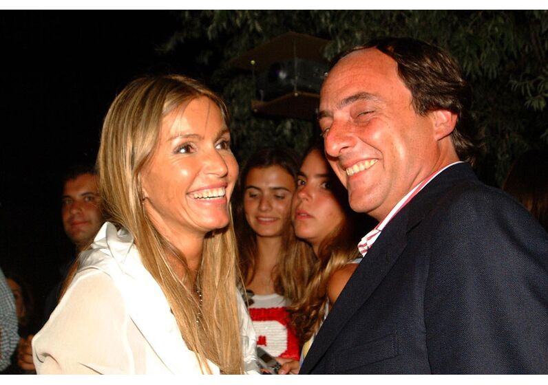 Paulo Portas e Cinha Jardim em festas na Casa do Castelo, no Algarve
