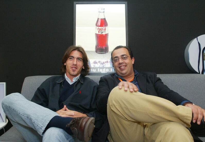 Sá Pinto e Luís Evaristo na Casa do Castelo no Algarve