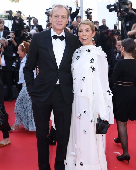 Mathilde Favier e o marido