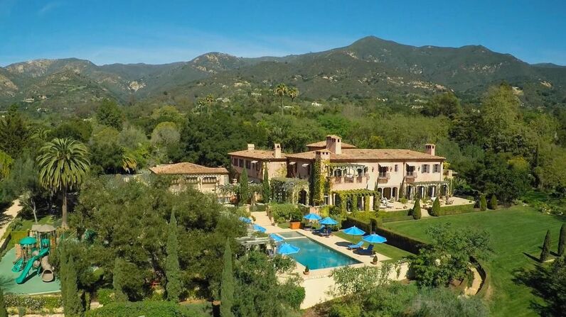 A casa de Meghan e Harry em Montecito