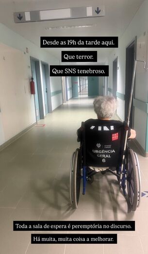 Mãe de Inês Simões aguarda no hospital desde as 19h