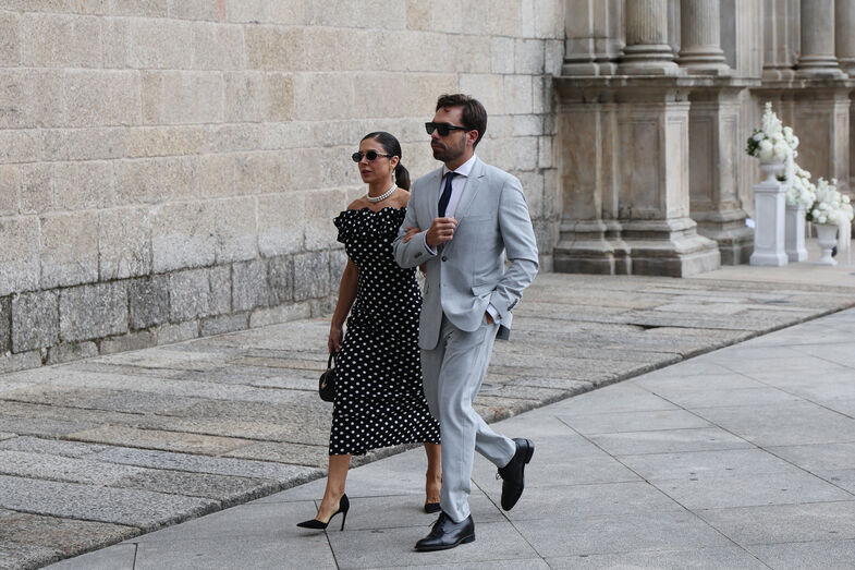 Ágata Rodrigues e Ricardo Moutinho em passeio