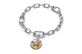 Medalhão XL Capricórnio Pandora TALISMAN em prata 925 e liga metálica de assinatura com revestimento de ouro 14k, €89