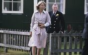 Davina Sheffield, namorada de Carlos III, em 1976