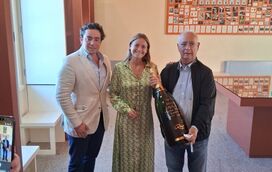 Prova de vinhos e passeios de barco: Maria Francisca de Bragança e Duarte Martins encantados com a região do Douro
