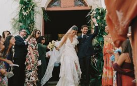 O casamento de milhões da 'Portuguese Girl'. Cinco vestidos, várias festas e um mundo encantado no dia de sonho de Vicky Montanari na Comporta