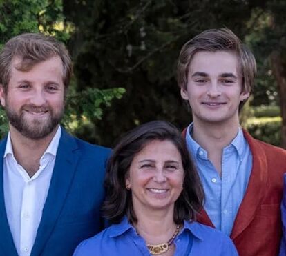 D. Isabel de Herédia troca o habitual recato por uma noite diferente com os filhos