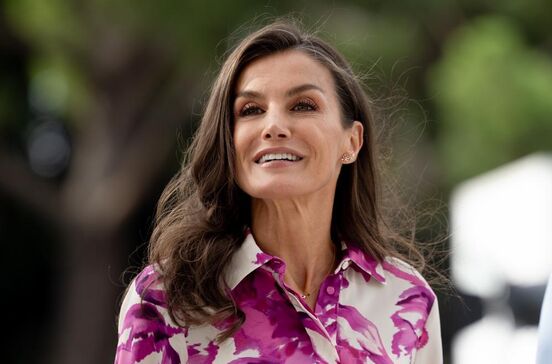 Spain's Queen Letizia arrives to the 2nd Tribute to the