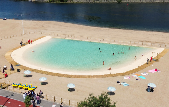 Piscina do Praia Fluvial do Areinho