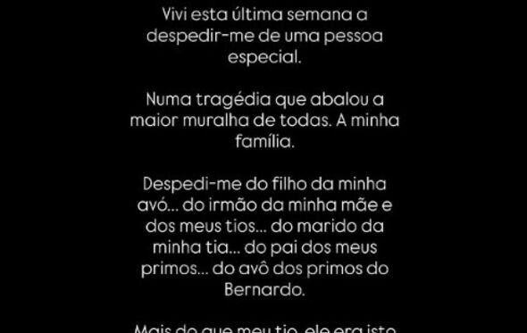 O desabafo de Maguigas, mulher de Gonçalo Ramos