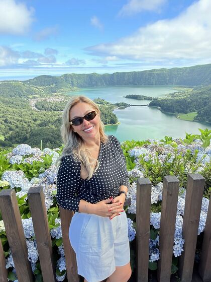 Tatiana Von Campo em S. Miguel, nos Açores