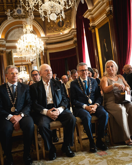 Ruy de Carvalho recebe a Medalha de Honra da Cidade de Lisboa