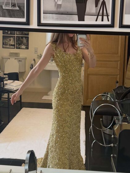Alexandra de Hannover com vestido de Grace Kelly