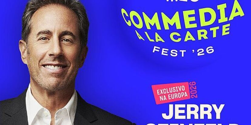 Jerry Seinfeld no Meo Commedia a La Carte Fest