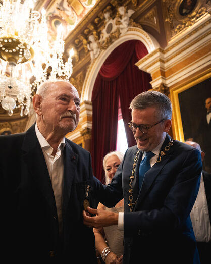 Ruy de Carvalho e Carlos Moedas