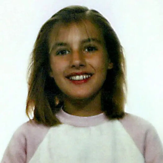 Letizia em criança