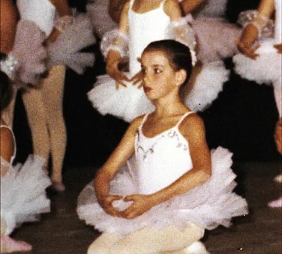 Letizia em criança