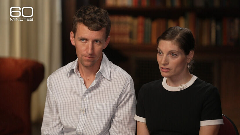 Patrick Clancy e atual companheira, Rachel