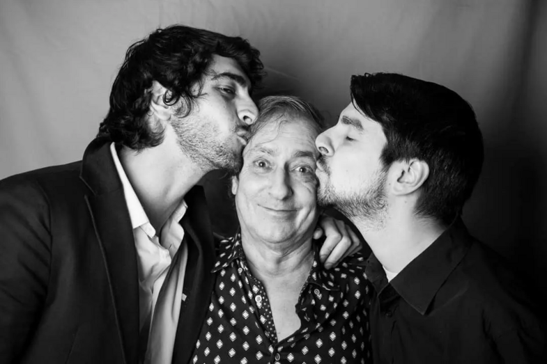 Jorge Palma, filhos Vicente e Francisco